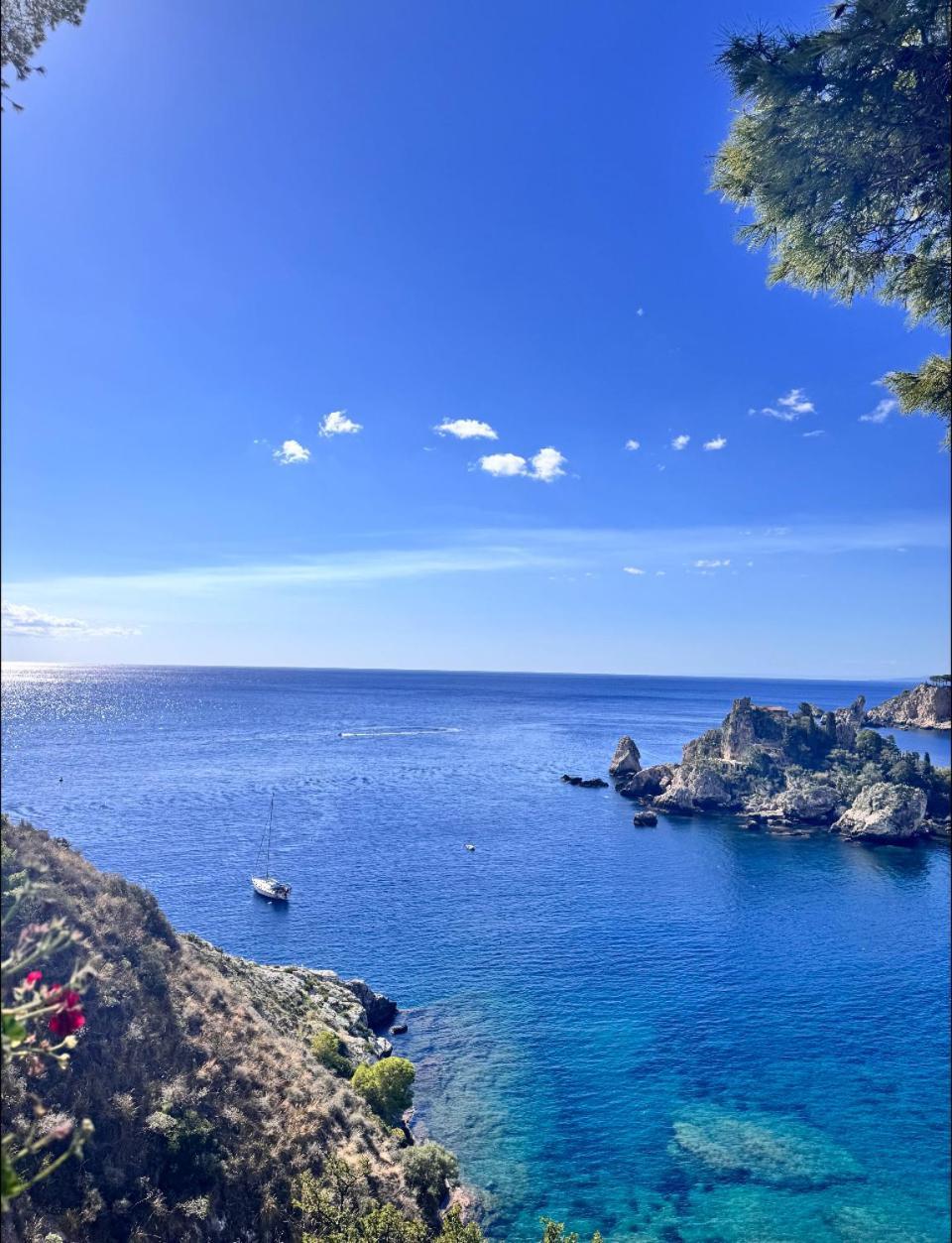 Ferienwohnung Casa Dell'Isola Bella Taormina Mare Exterior foto